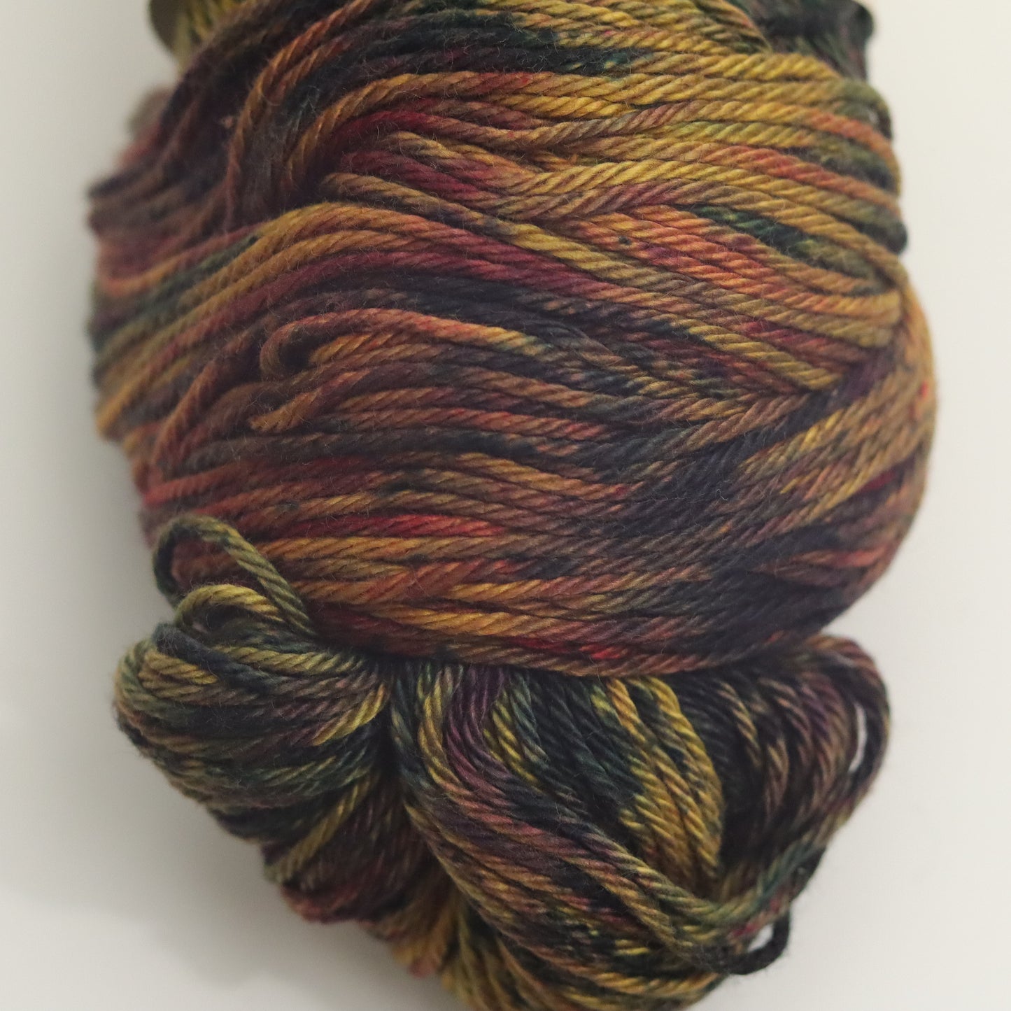 Peacock Yarn Light DK Cotton | Mad Scientist | Hand Dyed 100% Cotton Yarn