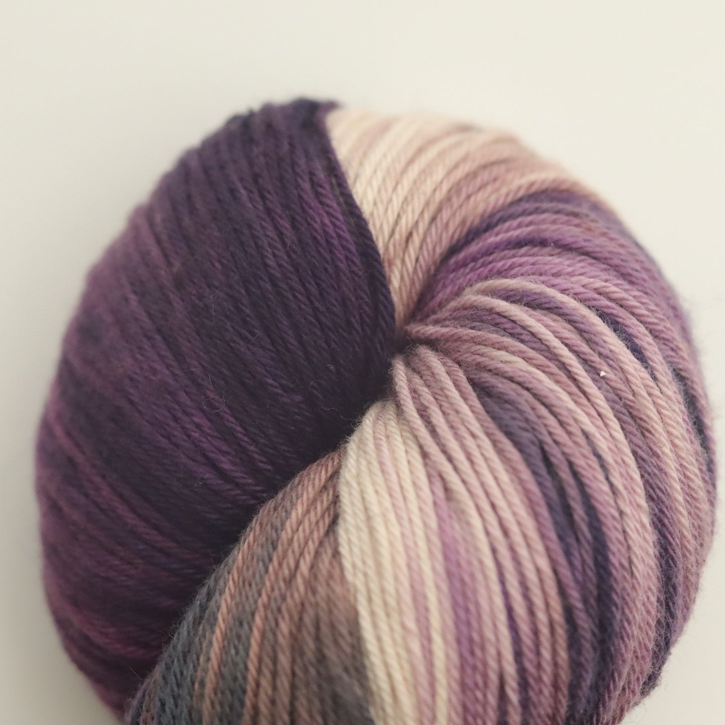 Peacock Yarn Sport Cotton | Assorted Purples | Hand Dyed 100% Cotton Yarn